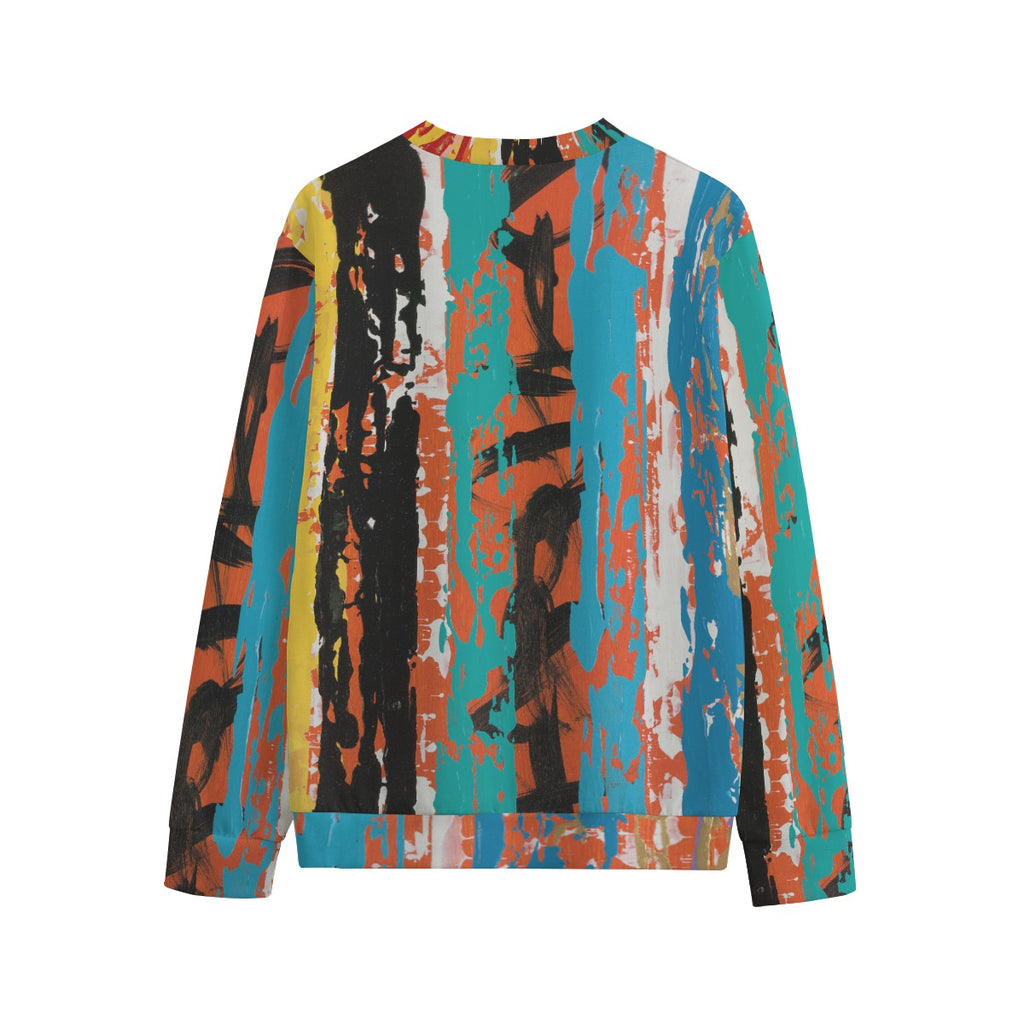 Visual Juju 2 All-Over Print Sweatshirt Cotton