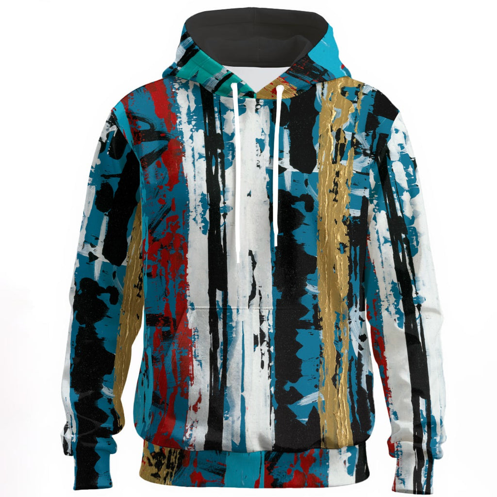Visual Juju 1 All-Over Print Unisex Pullover Hoodie Cotton