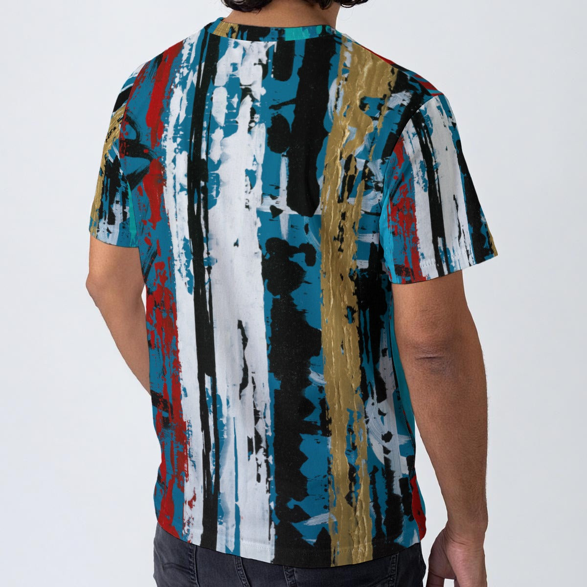 Visual Juju 1 All-Over Print Cotton T-Shirt