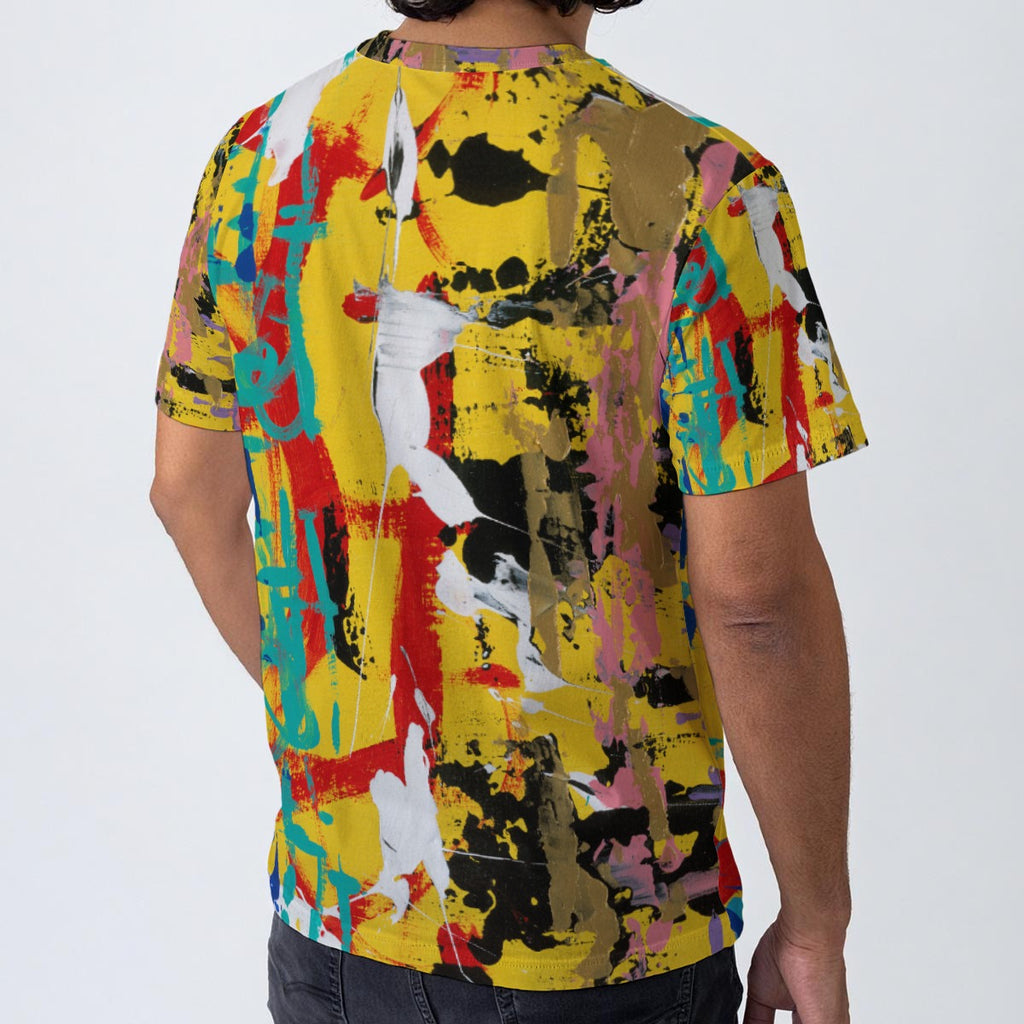 Visual Juju 3 All-Over Print Cotton T-Shirt