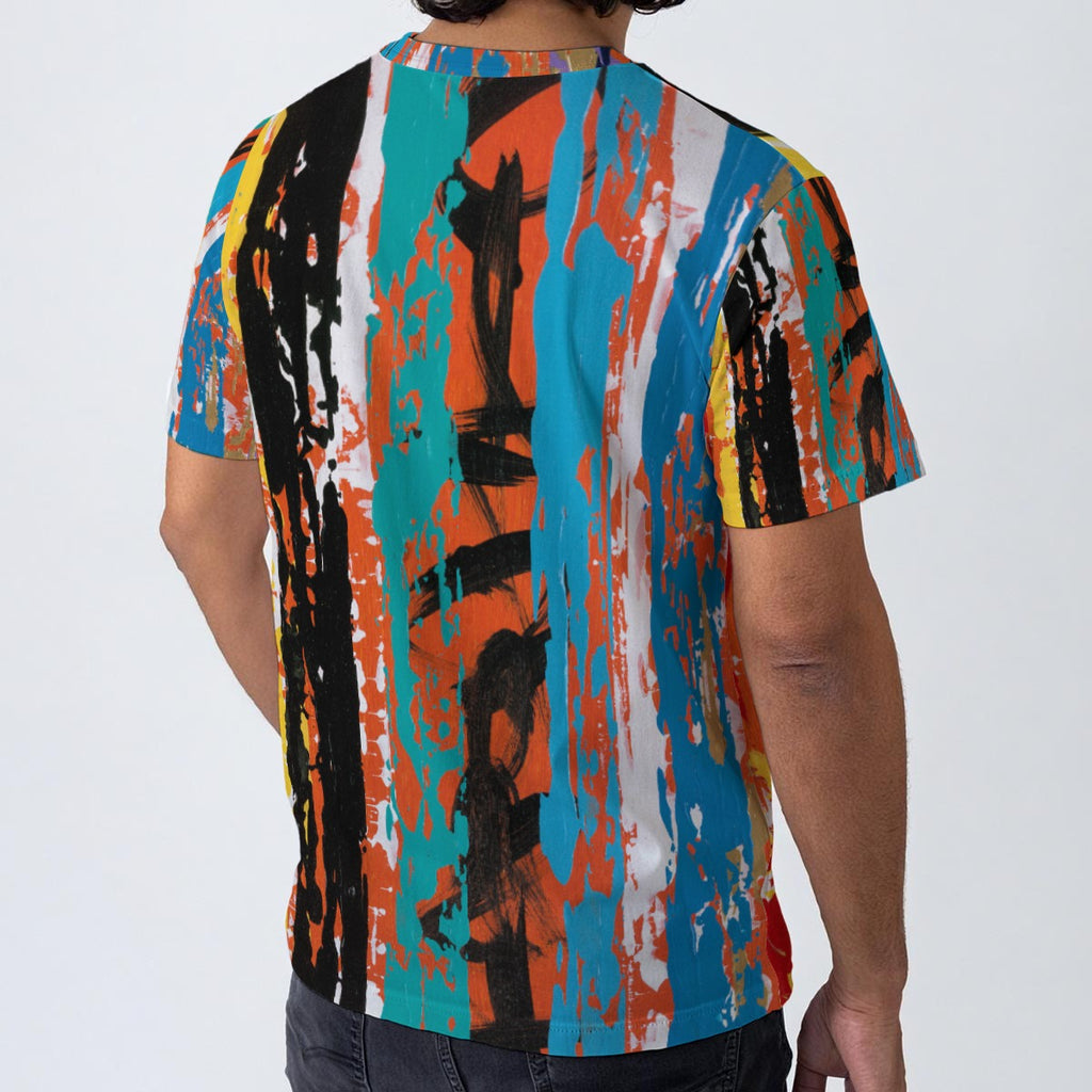 Visual Juju 2 All-Over Print Cotton T-Shirt