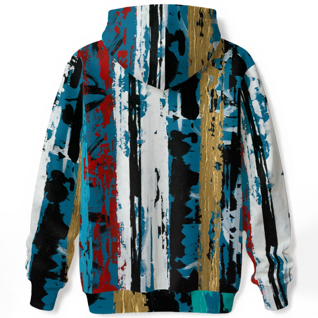Visual Juju 1 All-Over Print Unisex Pullover Hoodie Cotton