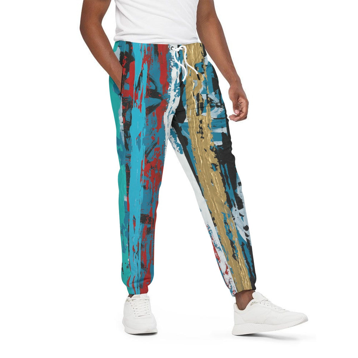 Visual Juju 1 All-Over Print Unisex Pants Cotton