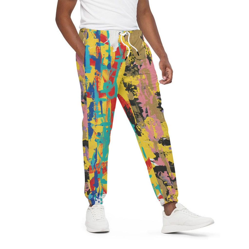 Visual Juju 3 All-Over Print Unisex Pants Cotton
