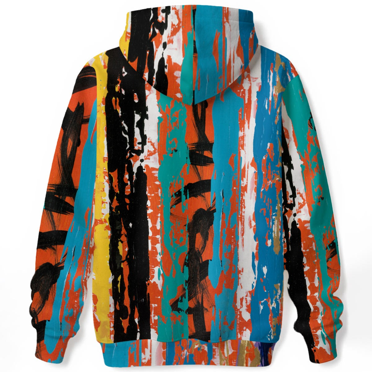 Visual Juju 2 All-Over Print Unisex Pullover Hoodie Cotton